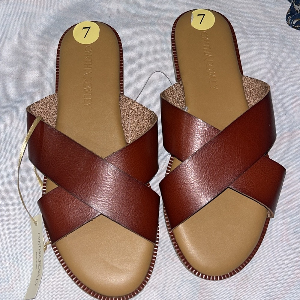 Cynthia rowley beautiful sandal slides
